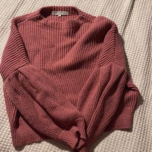 Balloon style sweater.